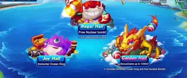 Bombing Fishing gemple In999Apk